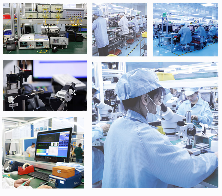 廣西科毅高速光開關生產(chǎn)線實景