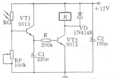 SAW光開關(guān)工作原理示意圖