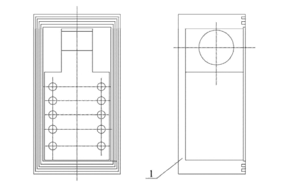 1×2機(jī)械式T型保偏光開關(guān)密封盒體設(shè)計(jì)圖 - 廣西科毅光通信 1×2機(jī)械式T型保偏光開關(guān)密封盒體設(shè)計(jì)圖 - 廣西科毅光通信