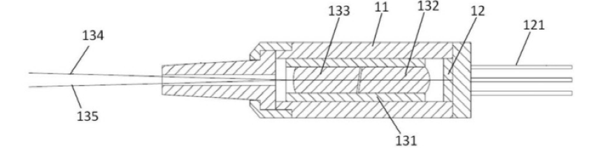 雙纖準直器內(nèi)部組件分布 - 廣西科毅光開關(guān) 雙纖準直器內(nèi)部組件分布 - 廣西科毅光開關(guān)