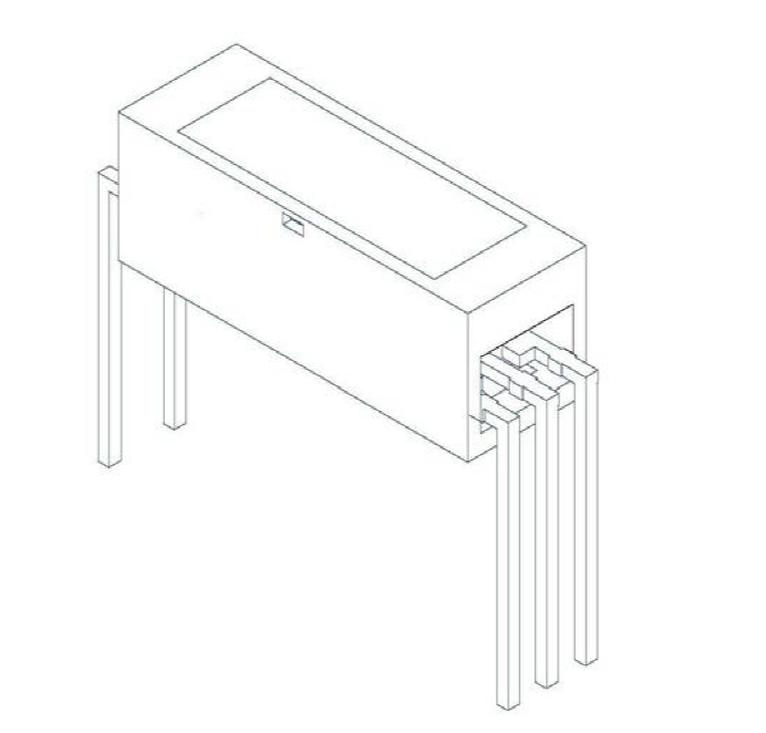 反射式光電開(kāi)關(guān)防塵板狀態(tài)示意圖（一） - 廣西科毅光通信